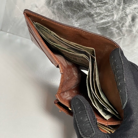 Auth Vintage 1998 LOUIS VUITTON Viennois Kisslock Wallet Coin Pouch Purse Canvas - Picture 9 of 16